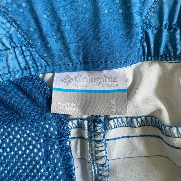 Columbia PFG Women’s Performance Outdoor Water Shorts in Blue Size Small - Picture 4 of 4